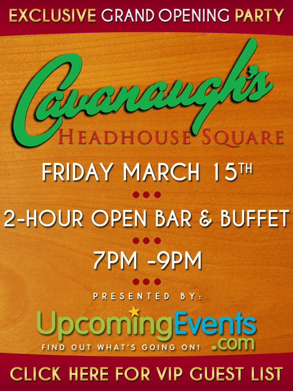 Details on VIP Grand Opening Party at Cavanaugh's Headhouse Square!