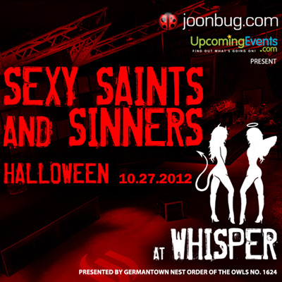 Details on Sexy Saints & Sinners at Whisper