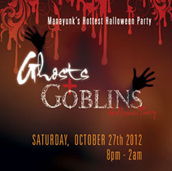 Details on 5th Annual Ghosts + Goblins Halloween Party in Manayunk