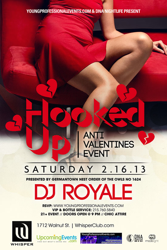 Hooked Up - Valentines Day Philadelphia