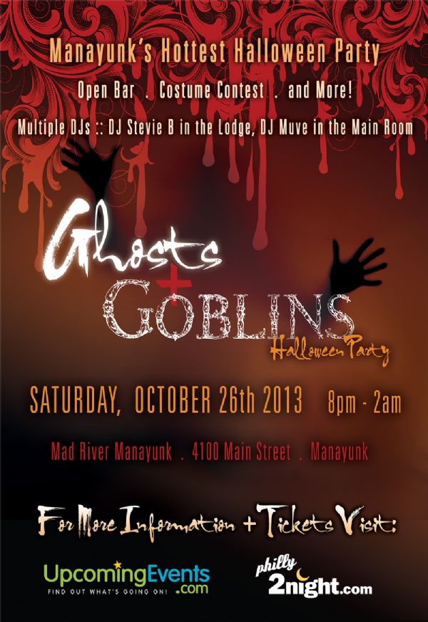 6th Annual Ghosts + Goblins Halloween Party in Manayunk