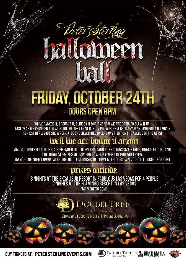 Details on Peter Sterling Halloween Ball 2014