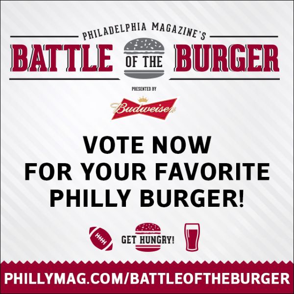 Details on Philadelphia Magazine's Battle of the Burger