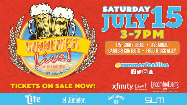 Details on Summerfest Live! 2017 - Philadelphia Craft Beer & Music Festival