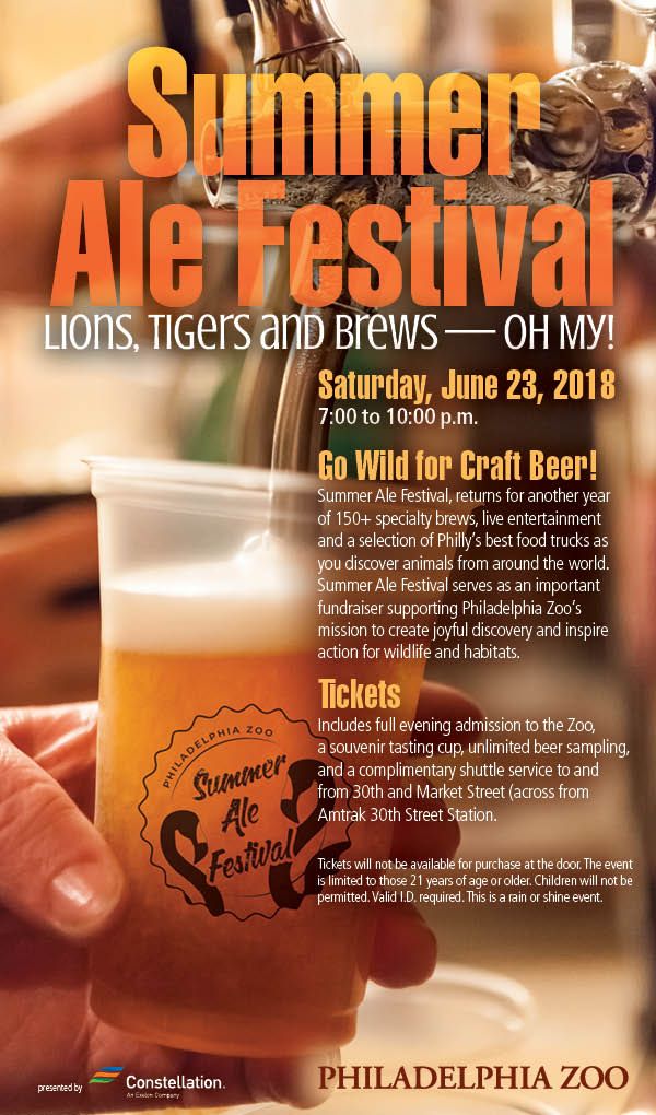 Details on Summer Ale Festival