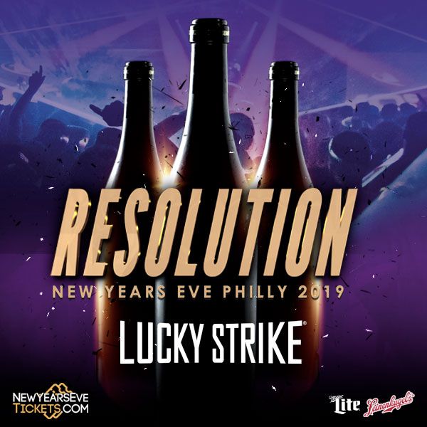 Details on RESOLUTION 2019 - New Year's Eve at Lucky Strike