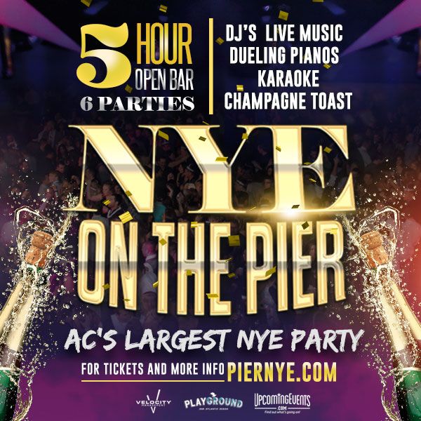 Details on New Year's Eve in Atlantic City at The Pier