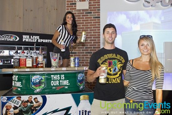 Photo from Miller Lite Eagles Countdown to Kickoff