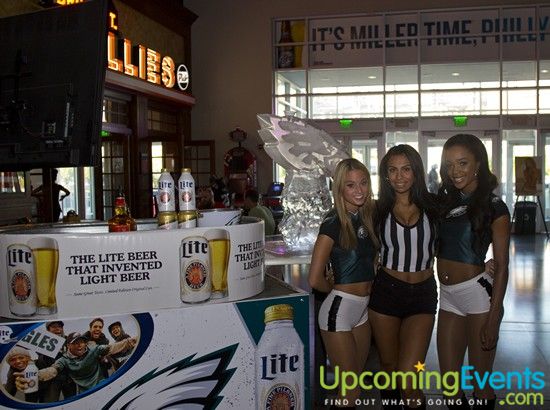 Photo from Miller Lite Eagles Countdown to Kickoff