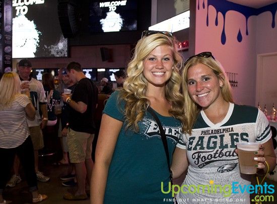 Photo from Miller Lite Eagles Countdown to Kickoff