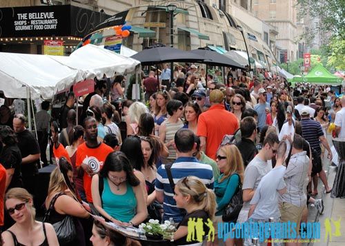 Photo from Rittenhouse Row Spring Festival