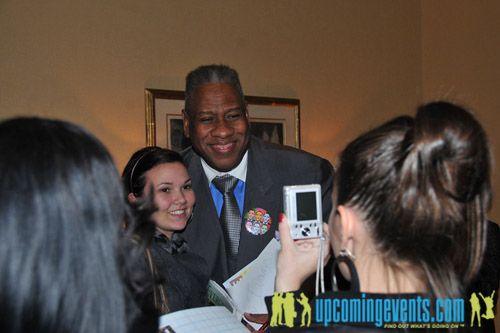 Photo from Vogue's Andre Leon Talley Visits Philadelphia Students